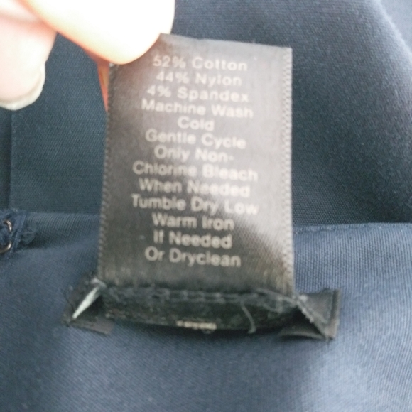 Ann Taylor Loft Navy Straight Skirt - Picture 5 of 5